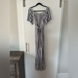 Off the shoulder jumpsuit